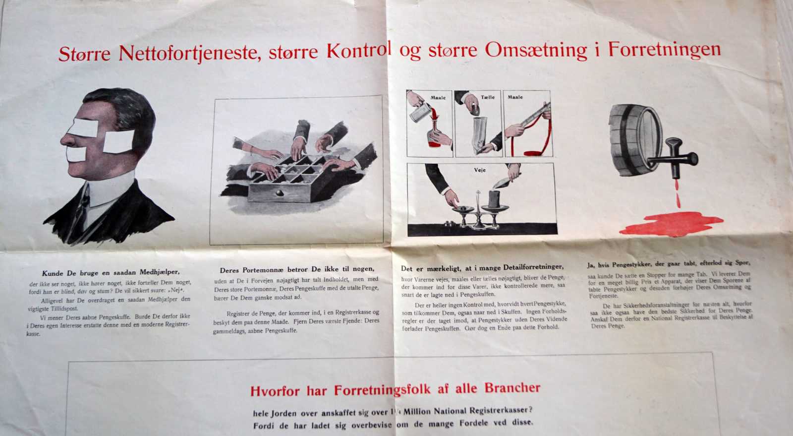National Cash Register Co Dansk Salgsbrochure