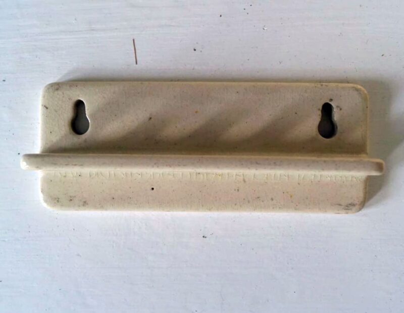Tandbørsteholder i fajance
