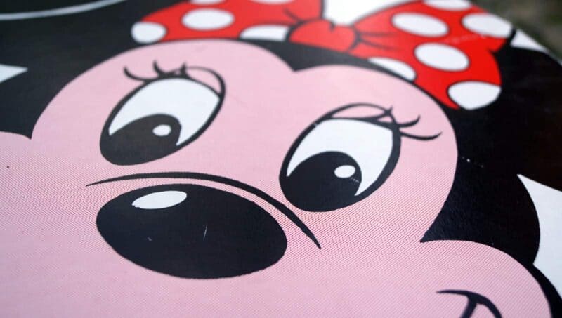 Disney Mickey Minnie papskilt