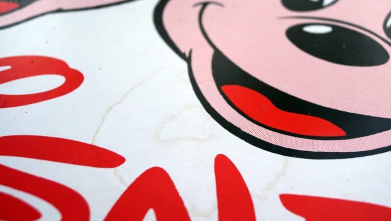 Disney Mickey Minnie papskilt