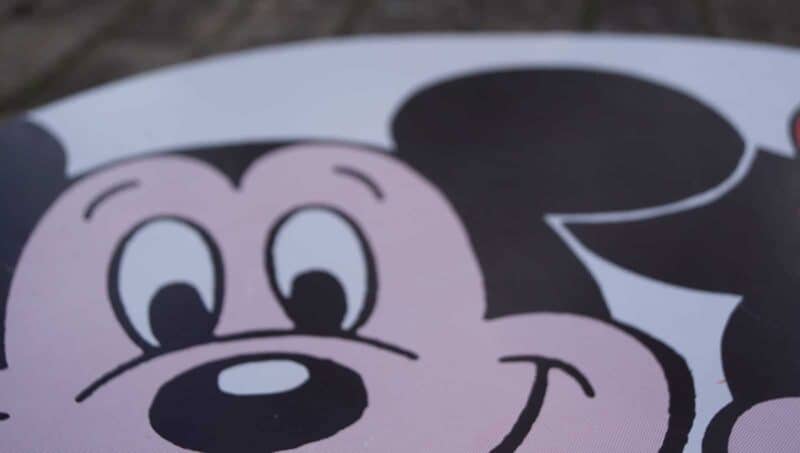 Disney Mickey Minnie papskilt