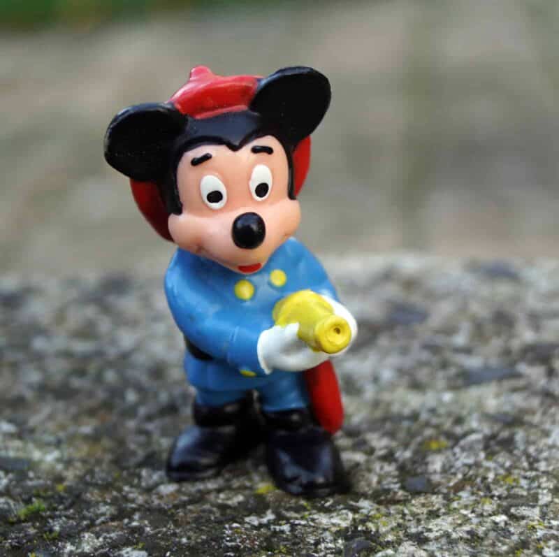 Mickey Mouse som brandmand