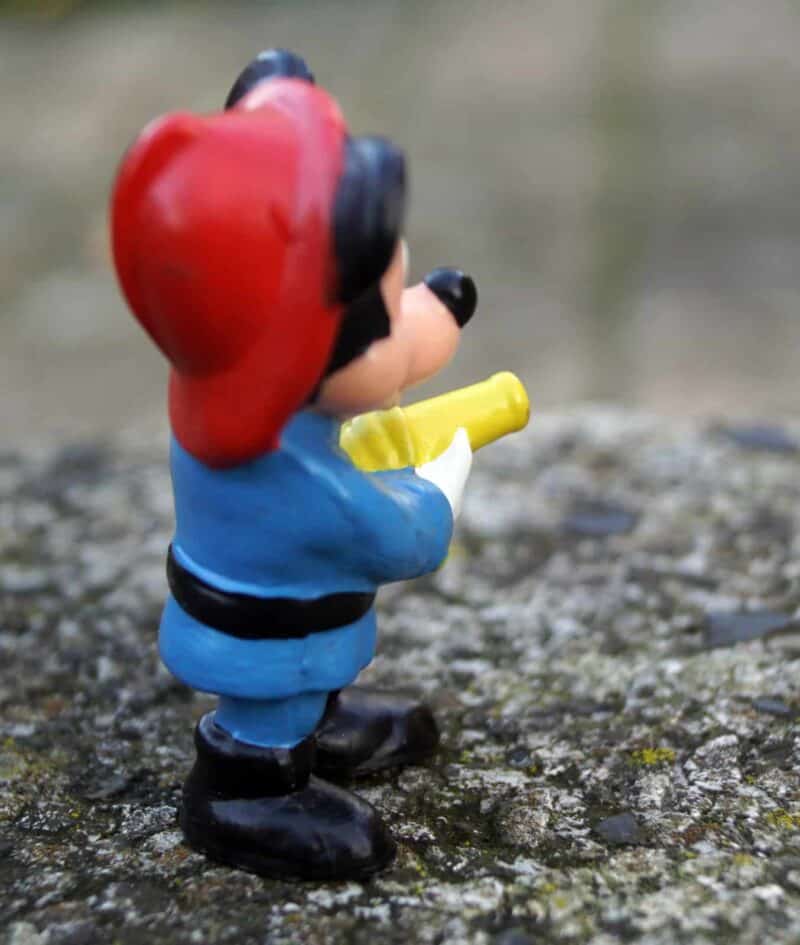 Mickey Mouse som brandmand