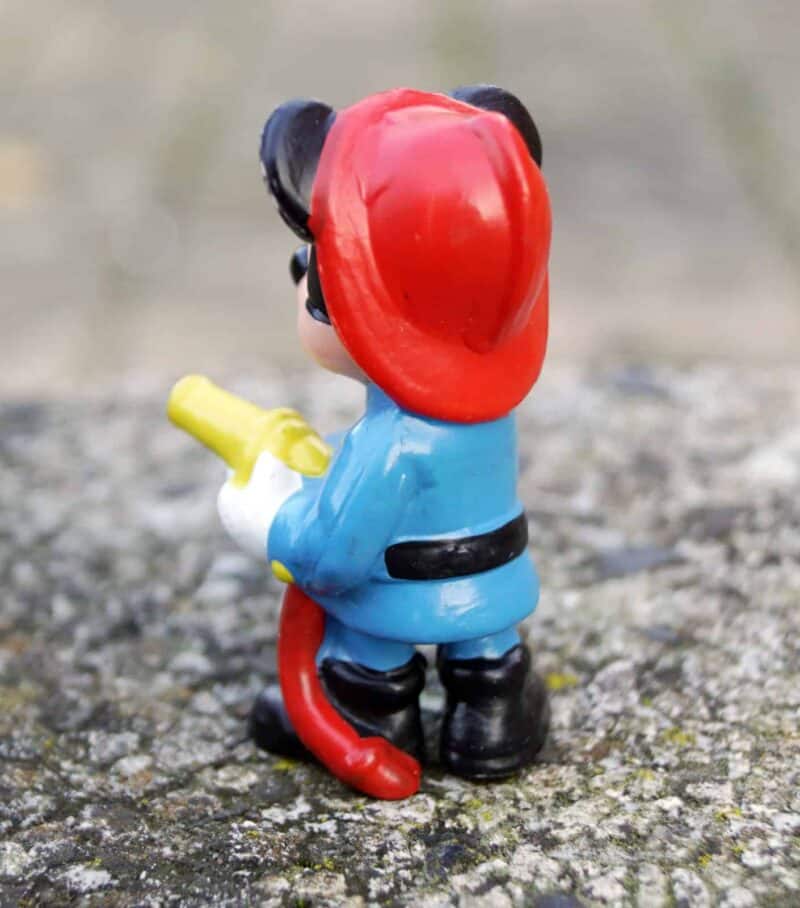 Mickey Mouse som brandmand