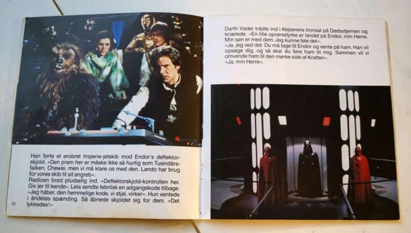 Stjernekrigen (Star Wars), lydbåndsbog. Jediridderen vender tilbage