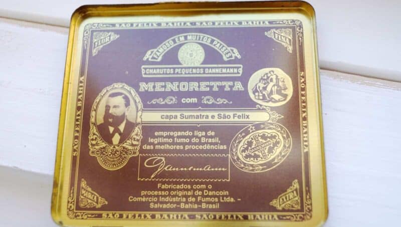 Dannemann Sumatra tobaksdåse. Menoretta