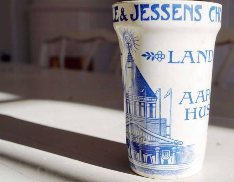 Galle og Jessen chokoladefabrikker krus