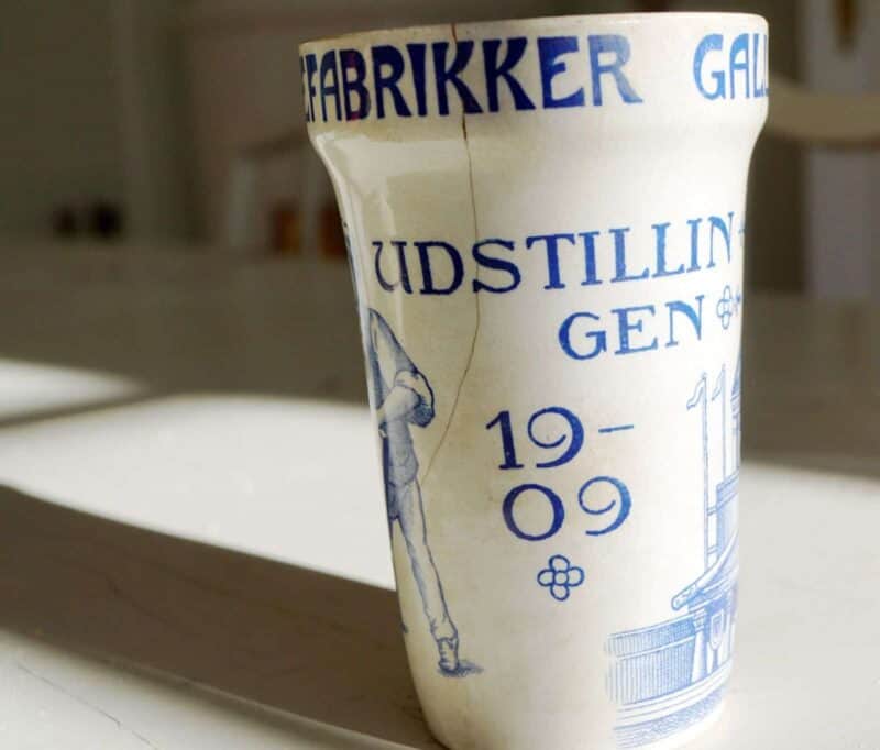 Galle og Jessen chokoladefabrikker krus