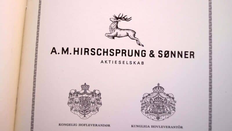 Hirschsprung & Sønner AS. Tobakshistorie