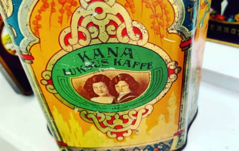 Kana luxus kaffe. Kaffedåse
