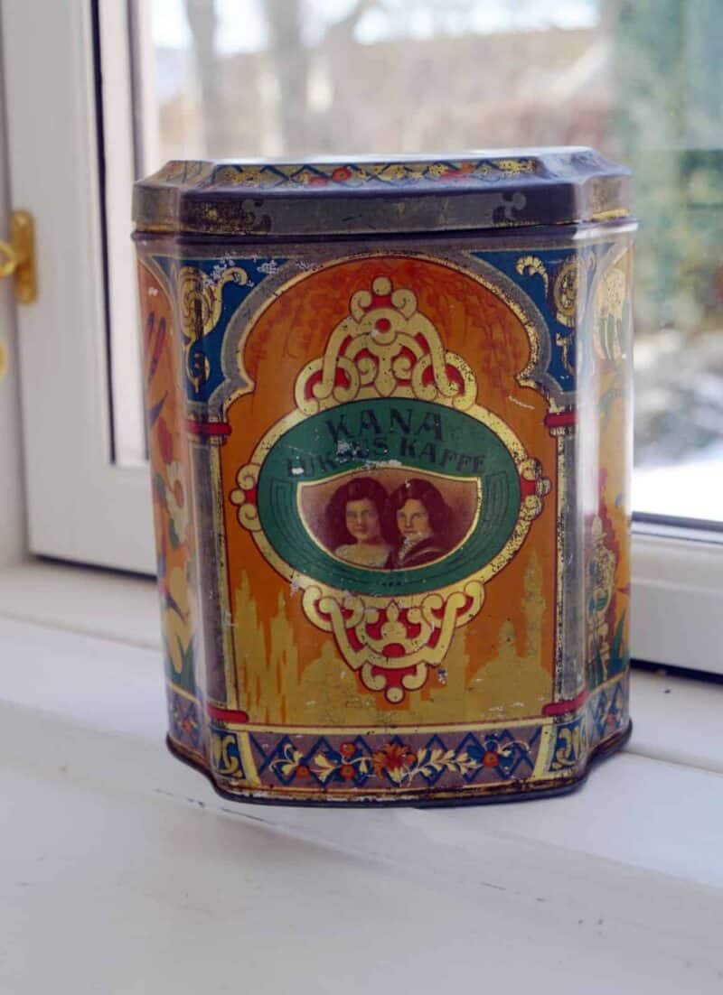 Kana luxus kaffe. Kaffedåse