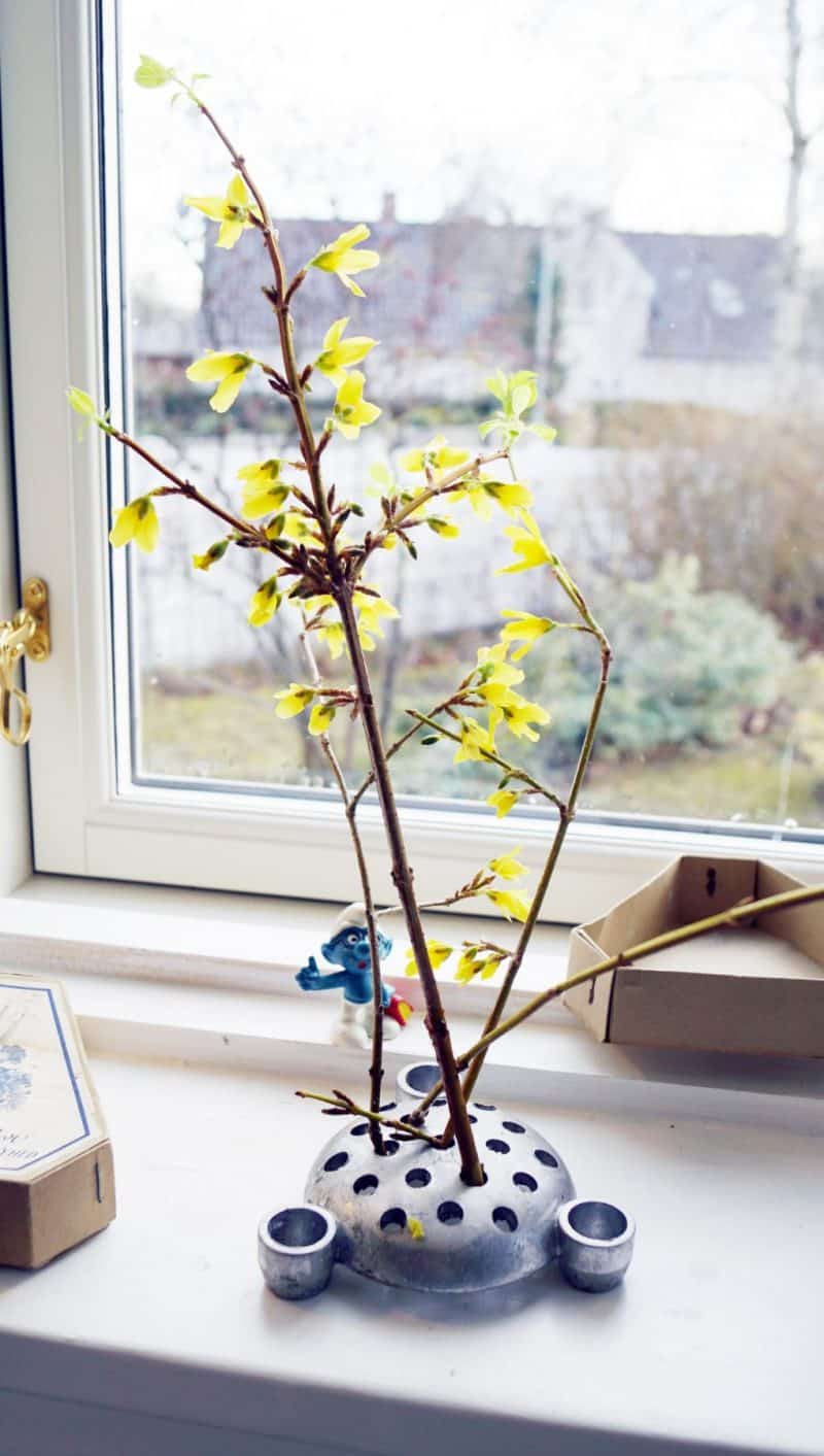 Blomsteropsats Mrk. "Vendor" med plads til 3 lys