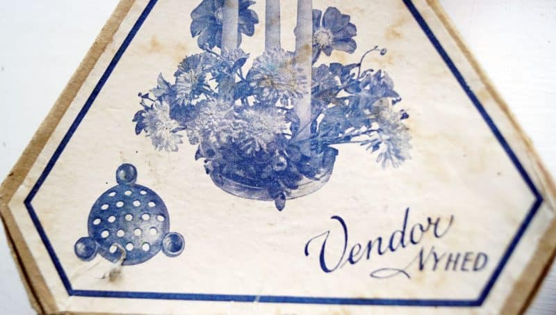 Blomsteropsats Mrk. "Vendor" med plads til 3 lys