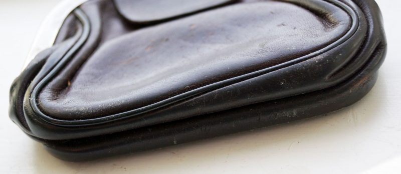Lille Taxipung i læder