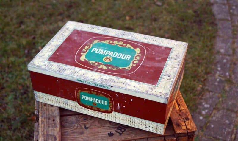 Pompadour thedåse