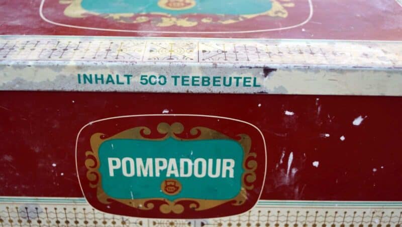 Pompadour thedåse
