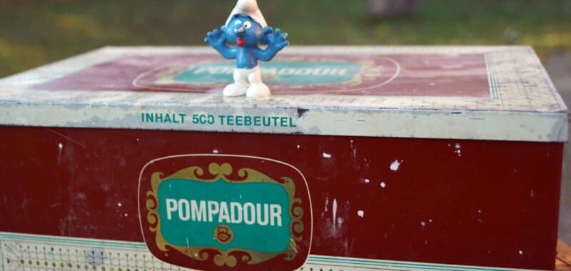Pompadour thedåse