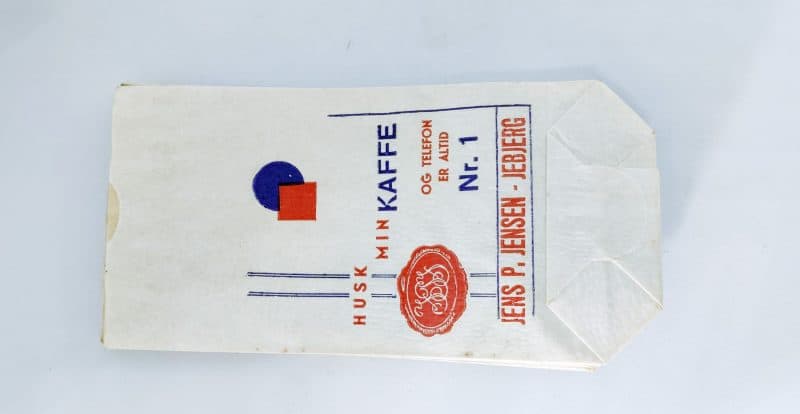 Købmandspose Husk Min Kaffe Jens P. Jensen (10 stk)