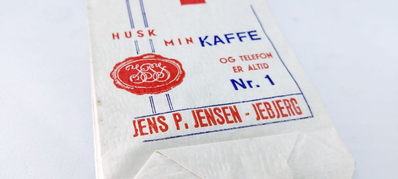 Købmandspose Husk Min Kaffe Jens P. Jensen (10 stk)