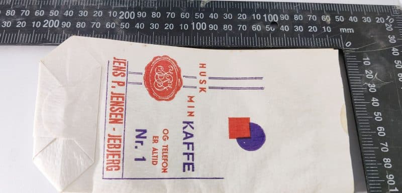 Købmandspose Husk Min Kaffe Jens P. Jensen (10 stk)