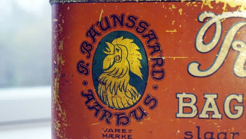 Rena Bagepulver Stor købmandsdåse
