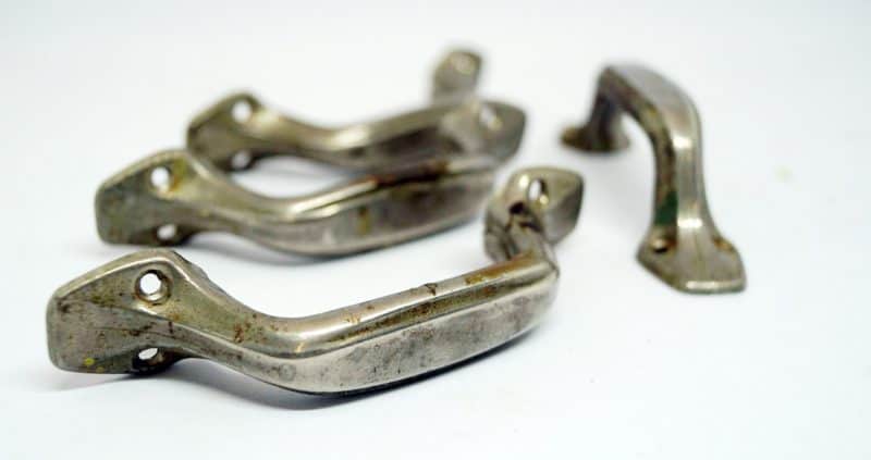 Gamle Art Deco skuffegreb (sæt af 4)