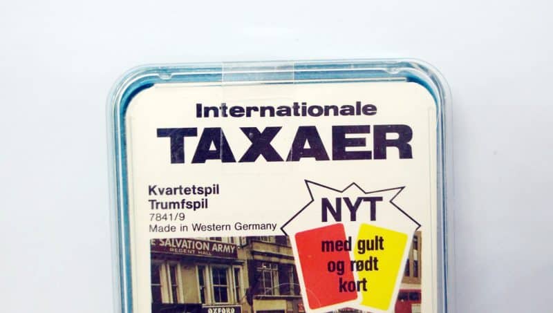 Bilkort: Taxaer