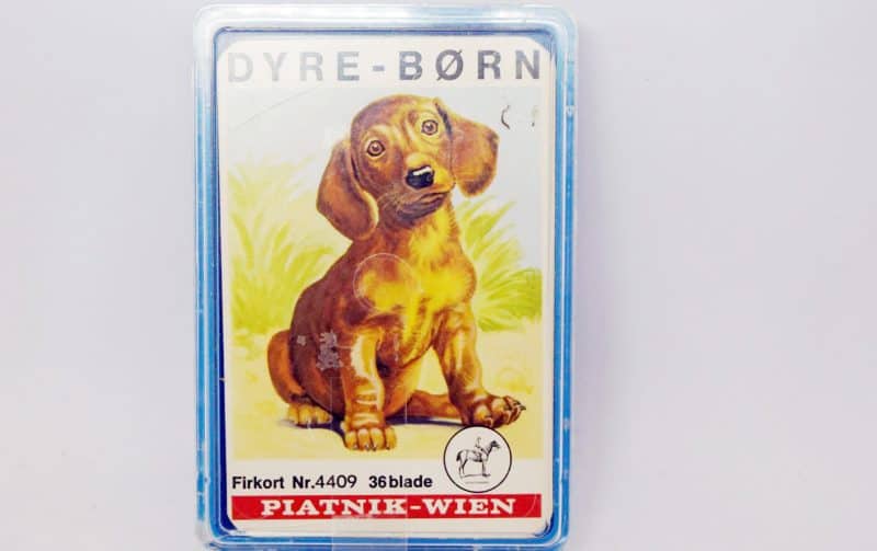 Dyrebørn. Kortspil fra Piatnik-Wein