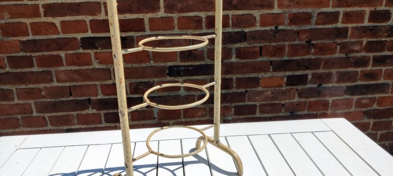 Opsats til skåle kagetallerker m. 4 ringe