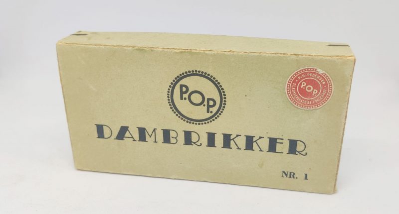 POP Dambrikker i æske