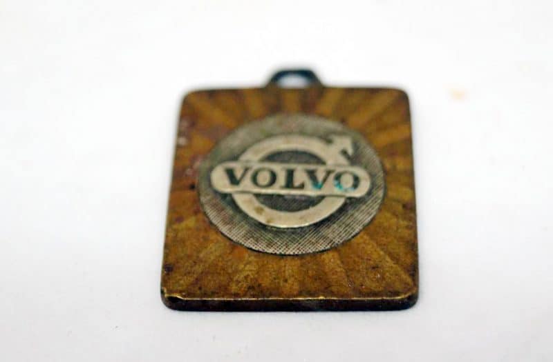Volvo skilt / nøglering af ældre dato