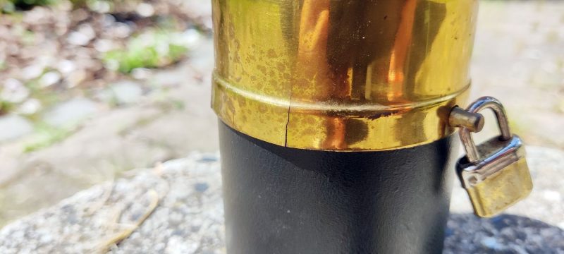 Sparebøsse fra Kai Olsen Markisefabrik