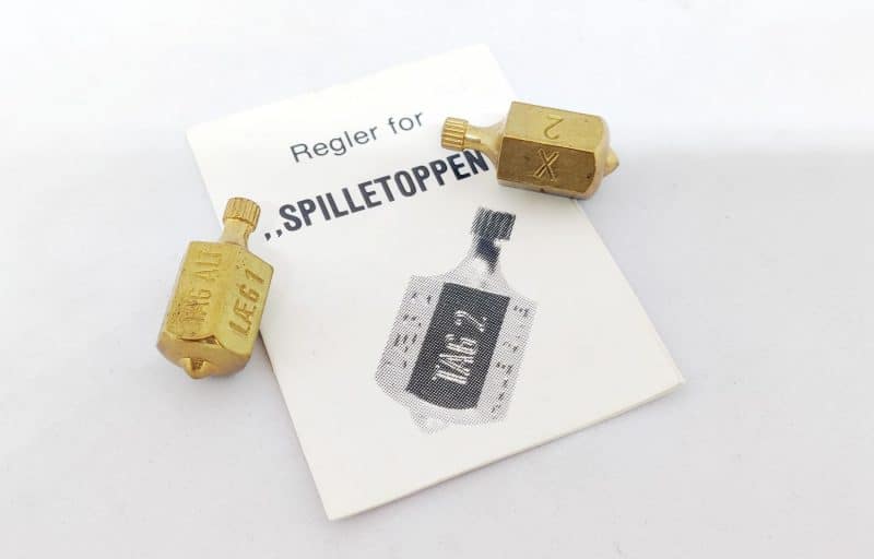 Spilletoppen snurretop af Toftemark