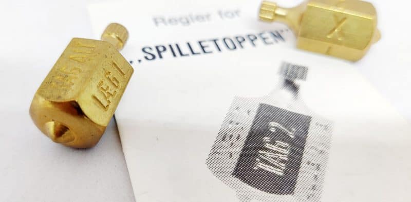 Spilletoppen snurretop af Toftemark