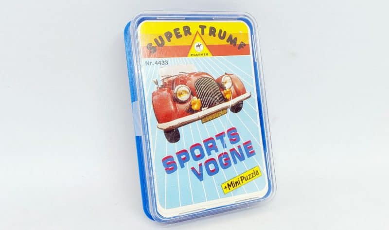 Bilkort - Sports Vogne - Super Trumf 4433 Piatnik