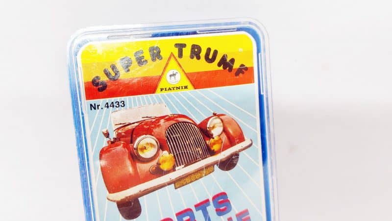 Bilkort - Sports Vogne - Super Trumf 4433 Piatnik