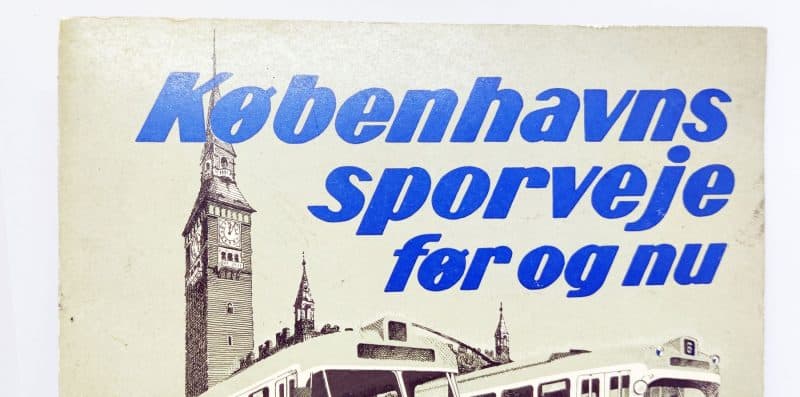 Københavns Sporveje før og nu 1960 billedalbum jubilærsudgivelse