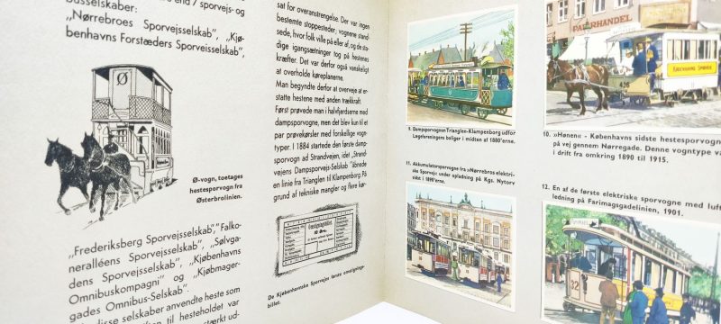 Københavns Sporveje før og nu 1960 billedalbum jubilærsudgivelse