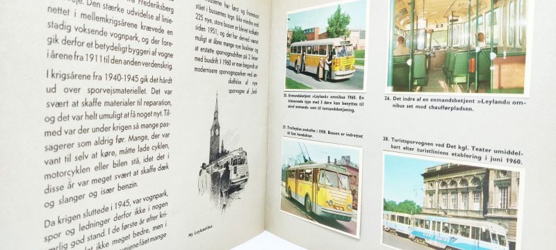 Københavns Sporveje før og nu 1960 billedalbum jubilærsudgivelse