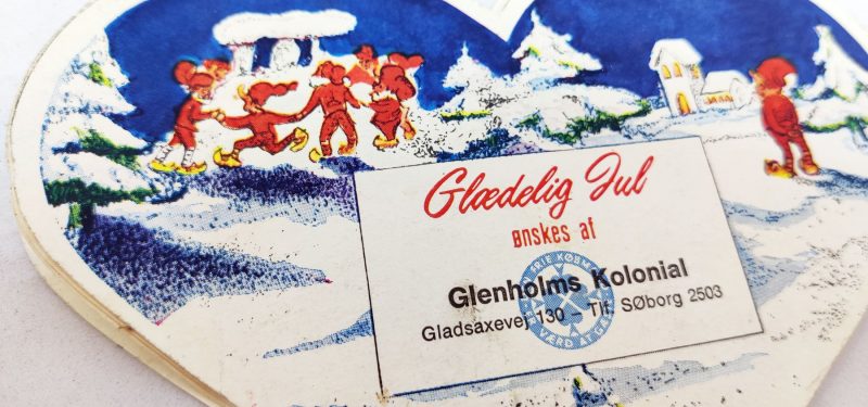 Julehjerte til juletræet som samlebog - Den frie Købmand er værd at gæste