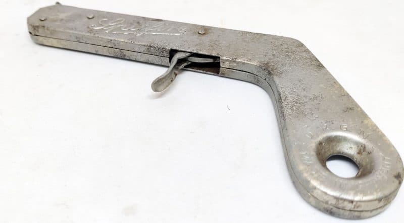 Legetøjspistoli blik. Mrk. Spitfire fra D. R. G. M. Made in Germany