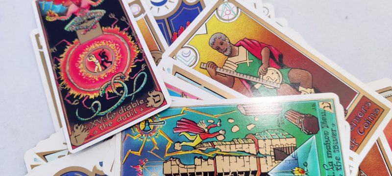 Tarot kort deck Masonicnique de Jean Beauchard 1987 - store