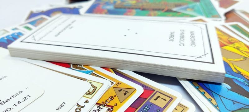 Tarot kort deck Masonicnique de Jean Beauchard 1987 - store