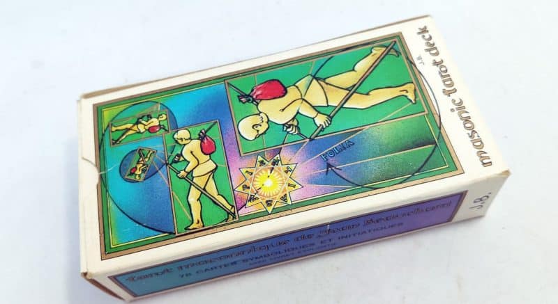 Tarot kort deck Masonicnique de Jean Beauchard 1987 - store