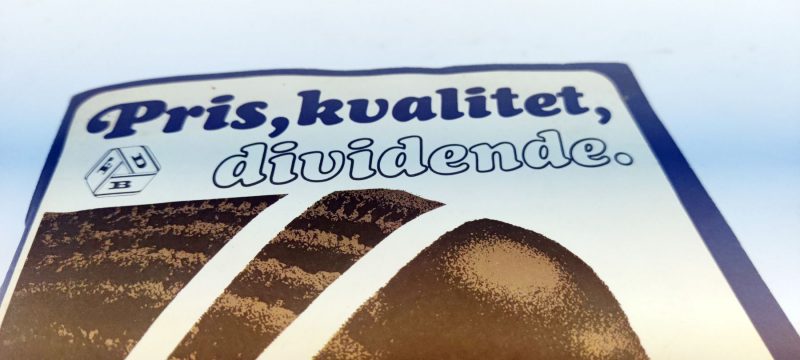Brugsen dividendehæfte. Pris, kvalitet dividende
