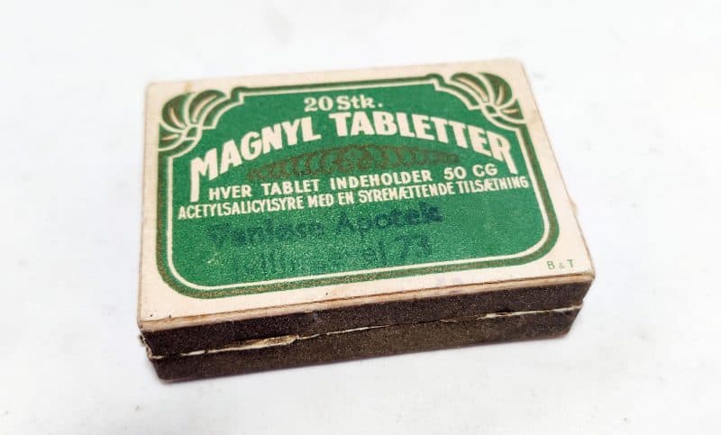 Magnyl tabletter, 20 stk. i papæske fra Vanløse Apotek