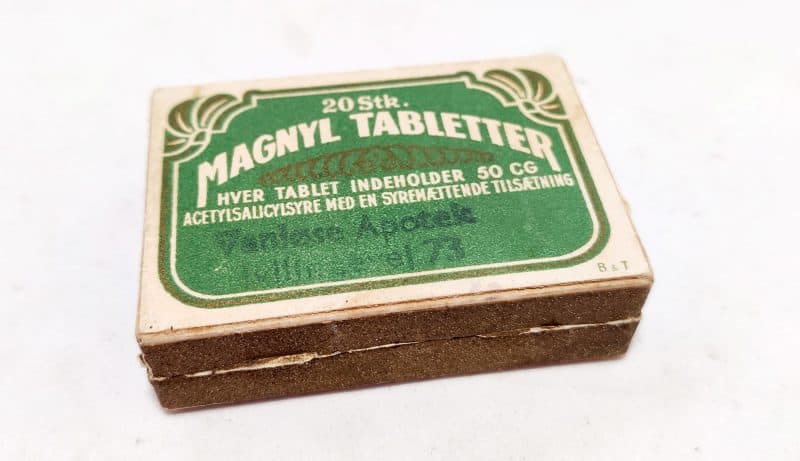 Magnyl tabletter, 20 stk. i papæske fra Vanløse Apotek