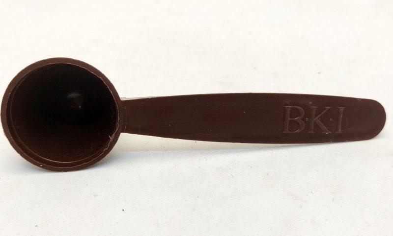 BKI kaffemål i brun plast
