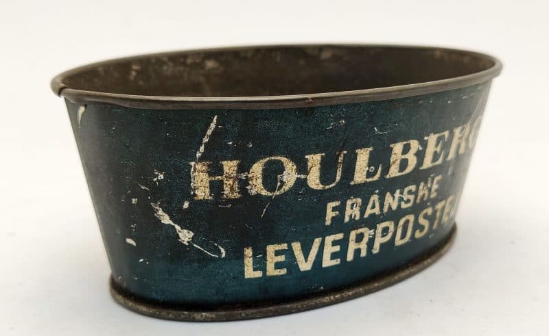 Houlbergs Franske Leverpostejer. Blikform