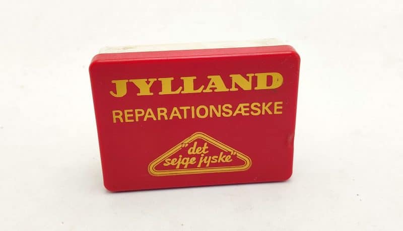 Jylland Reparationsæske - det sejge jyske. Lappegrej med indhold